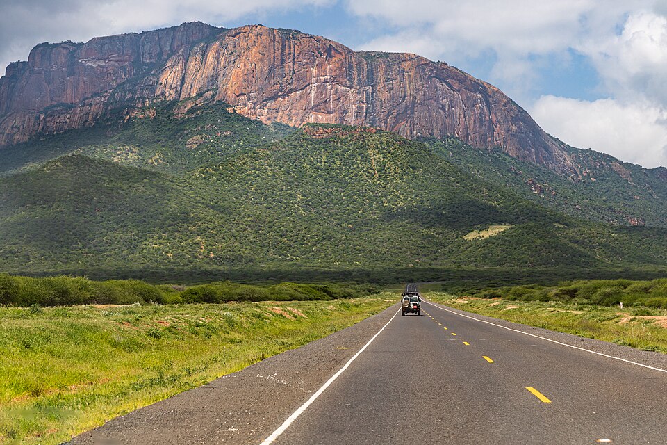 Mount Ololokwe in Samburu County, Northern Kenya